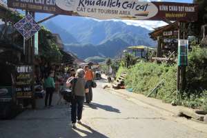 Explore the beautiful Cat Cat village