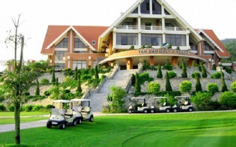 Golf Tour 1 Day At Tam Dao Golf & Resort