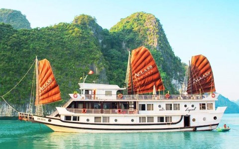 Halong : AClass Legend Cruise 3 stars  (3 days/2nights)