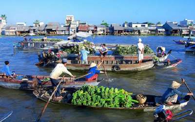 My Tho - Ben Tre  - The Upper Mekong River Day Tour
