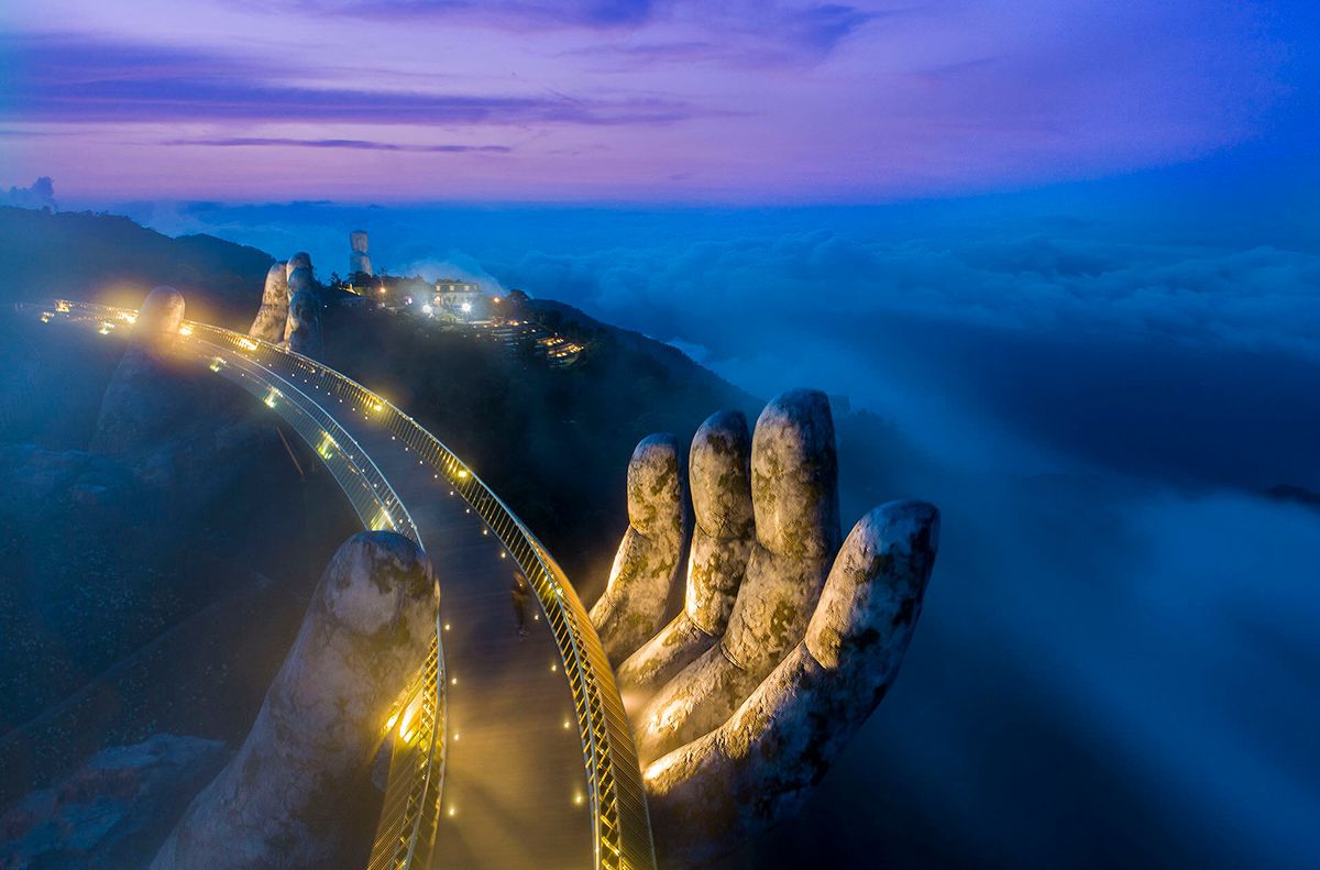 Opening Hours & Ticket Prices for Visiting The Golden Hand Bridge, Vietnam
