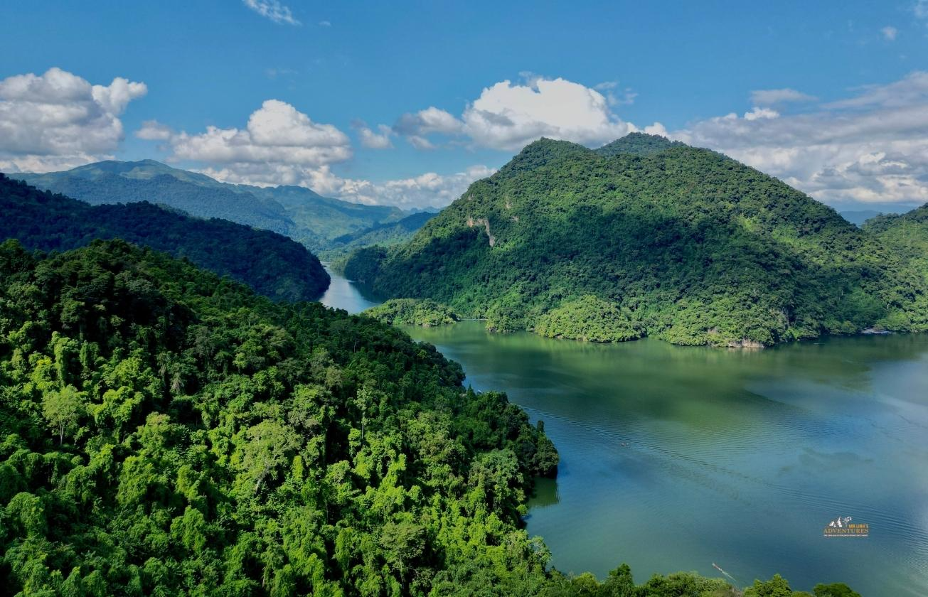 Ba Be National Park combines dramatic mountains with Vietnam's largest natural lake