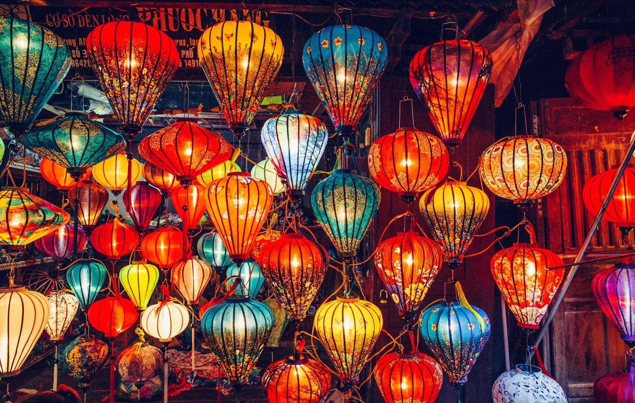 Hoi An's lantern-lit streets create a magical atmosphere that transports visitors to ancient Vietnam.