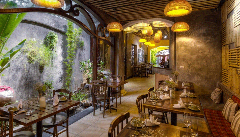 Traditional restaurants in Hanoi offer refined Vietnamese dining experiences