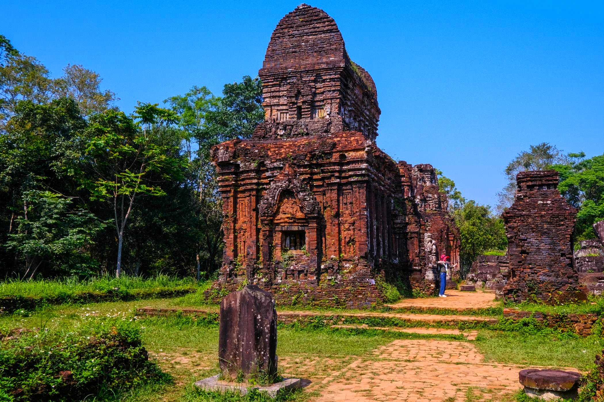 Temples of Group B stand firm, resilient after centuries of history and conflict.