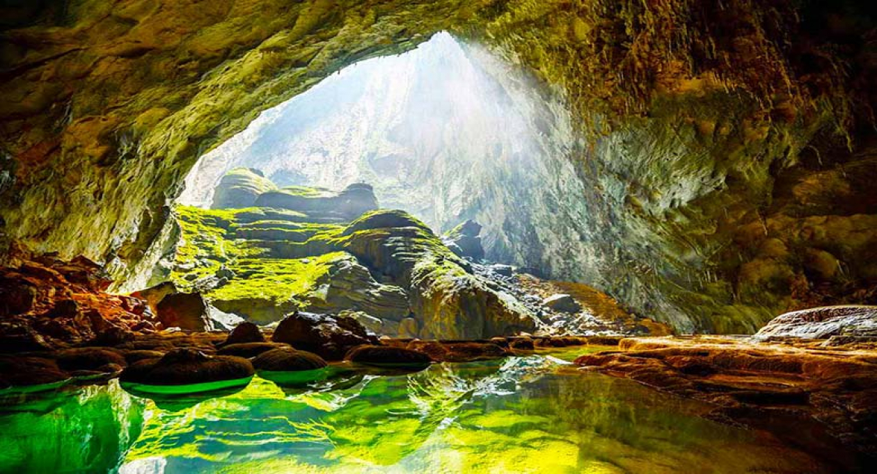 UNESCO-listed karst caves and underground rivers in Phong Nha