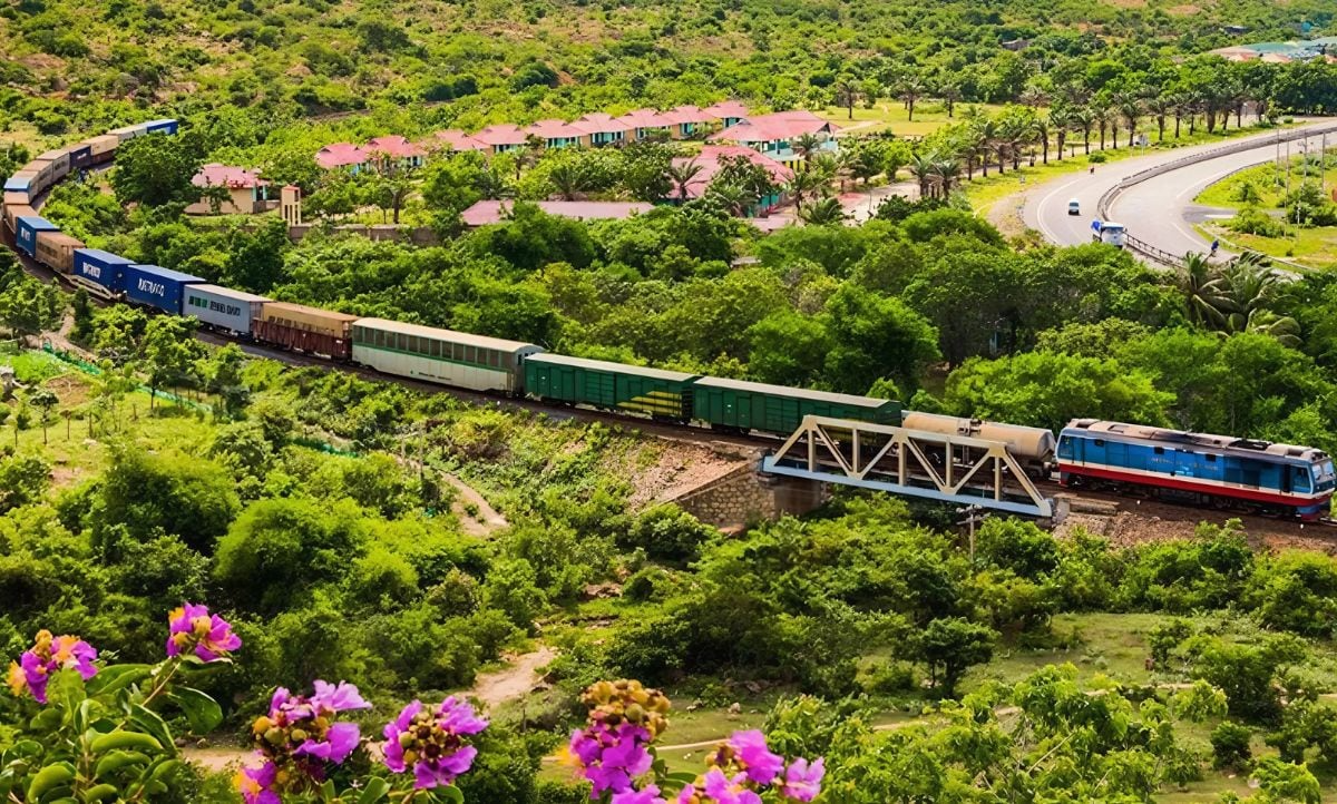The scenic road connecting Hanoi to Ninh Binh offers glimpses of rural Vietnam