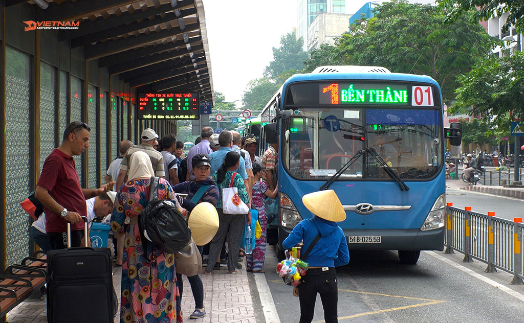Vietnam's public transportation is generally safe and reliable for tourists