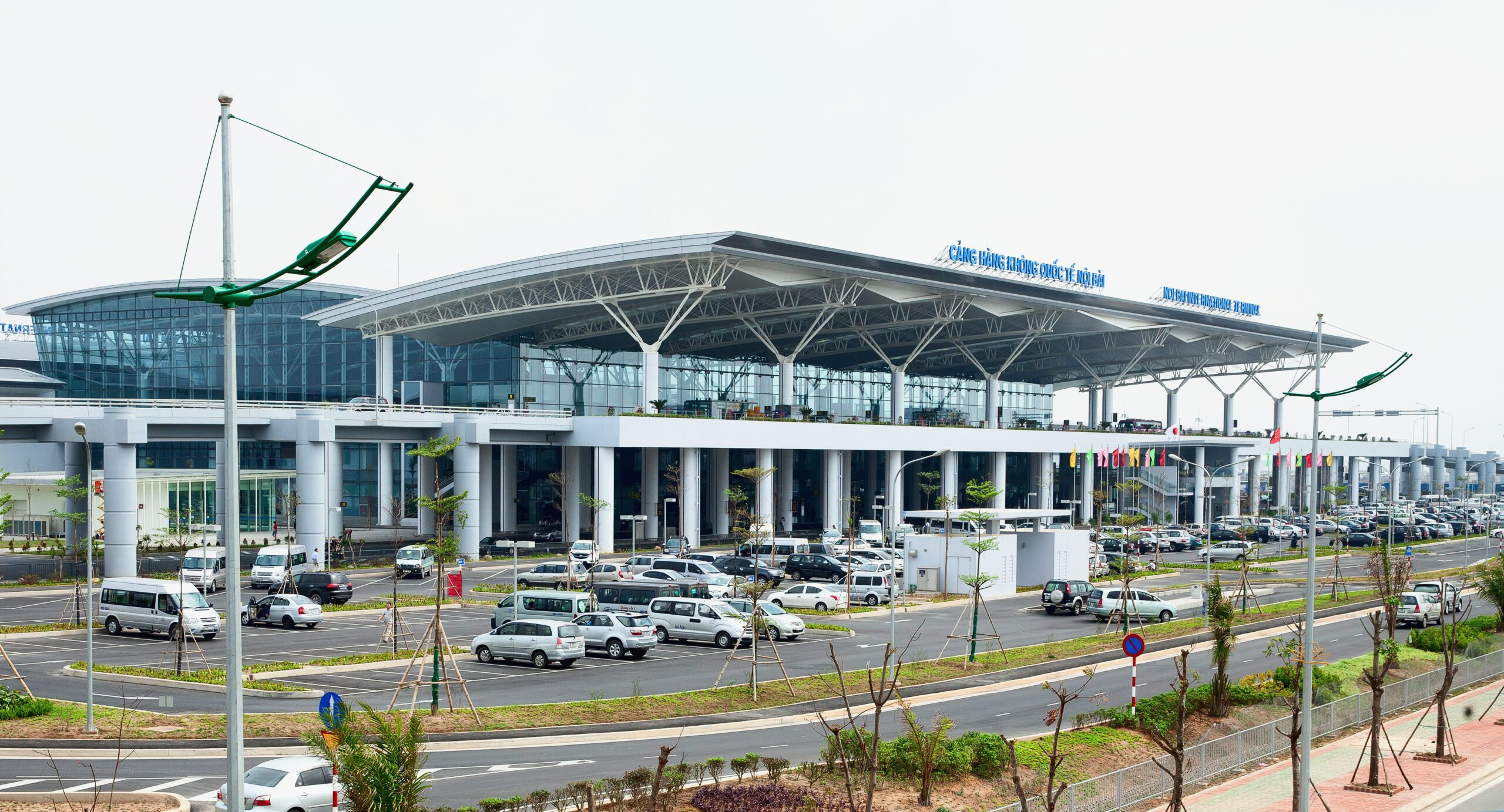 Noi Bai International Airport's modern terminal provides excellent facilities for international travelers