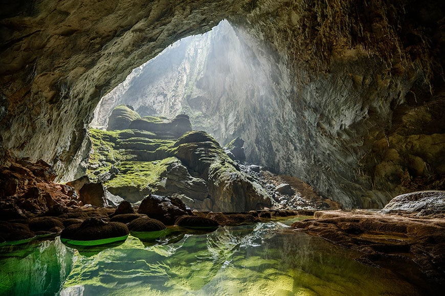 Son Doong Cave – Explore the awe-inspiring chambers and unique ecosystem of the world's largest cave, a true natural wonder of Vietnam.