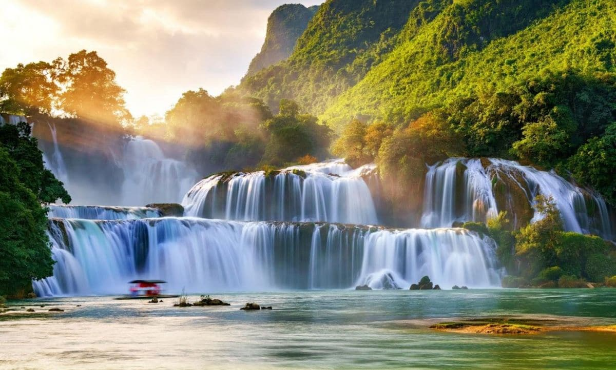 Vietnam’s diverse terrain creates waterfalls from border karsts to highland plateaus